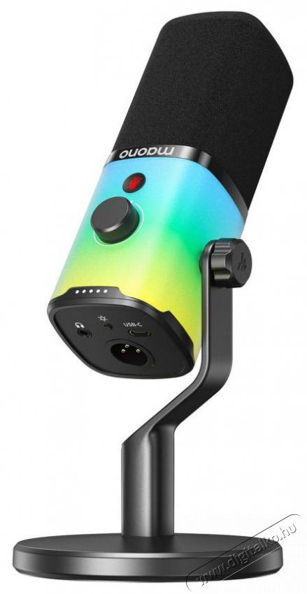 MAONO PD100X RGB Fot&oacute;-Vide&oacute; kieg&eacute;sz&iacute;tők - Mikrofon - Mikrofon r&aacute;di&oacute;knak - 525287