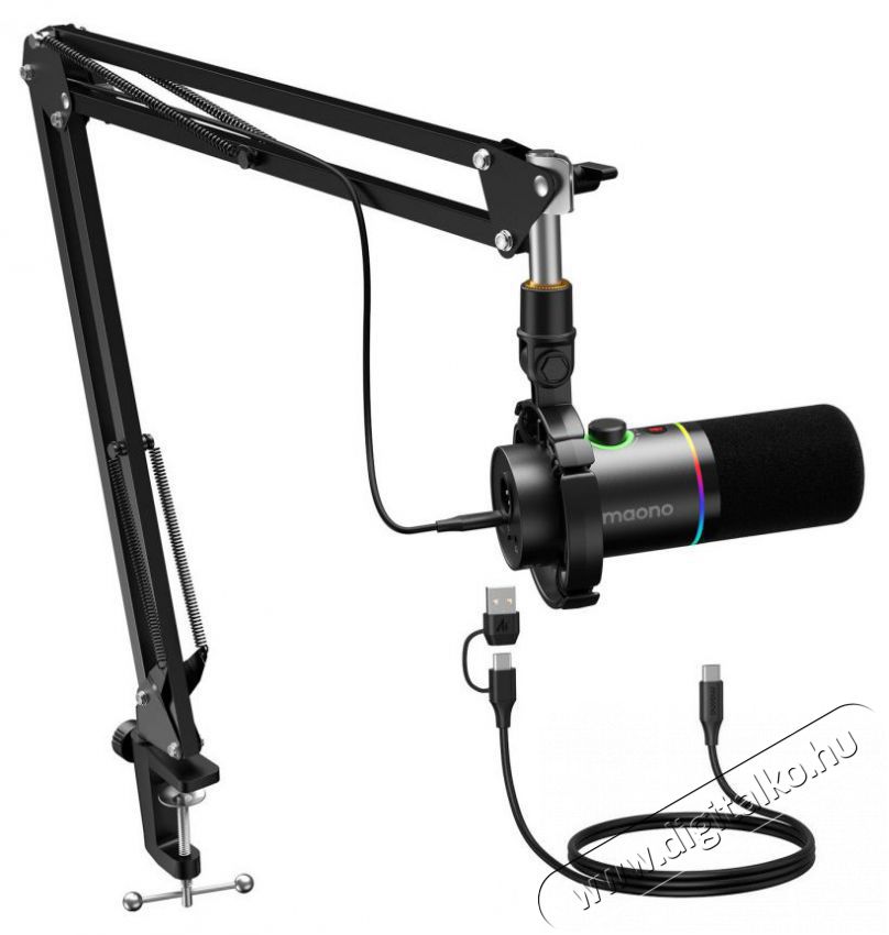 MAONO PD200XS Fot&oacute;-Vide&oacute; kieg&eacute;sz&iacute;tők - Mikrofon - Fot&oacute;-vide&oacute; mikrofon - 525285