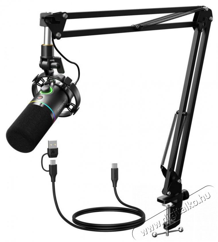 MAONO PD200XS Fot&oacute;-Vide&oacute; kieg&eacute;sz&iacute;tők - Mikrofon - Fot&oacute;-vide&oacute; mikrofon - 525285