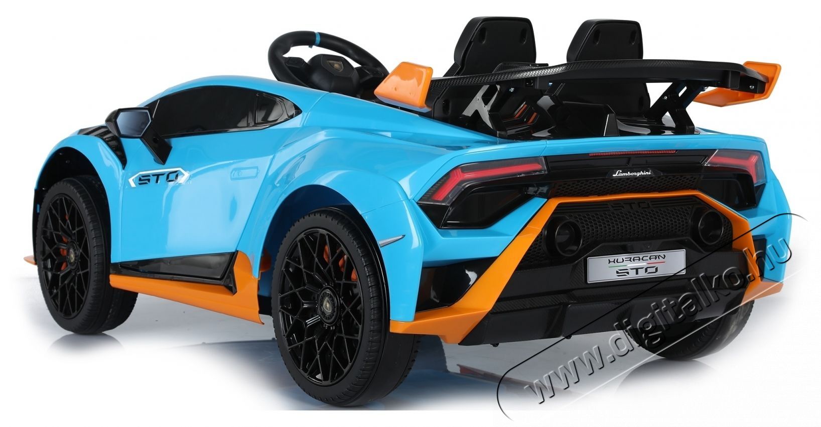 Mappy Lamborghini Huracan elektromos aut&oacute;, Drift funkci&oacute;, K&eacute;k/Narancss&aacute;rga H&aacute;ztart&aacute;s / Otthon / K&uuml;lt&eacute;r - J&aacute;t&eacute;k / Sport - T&aacute;vir&aacute;ny&iacute;t&oacute;s aut&oacute; - 535442