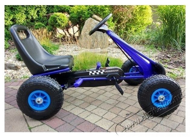 Mappy M-Toys Go-kart korm&aacute;nnyal &eacute;s ped&aacute;llal, Fekete/K&eacute;k H&aacute;ztart&aacute;s / Otthon / K&uuml;lt&eacute;r - J&aacute;t&eacute;k / Sport - Szabadt&eacute;ri j&aacute;t&eacute;k - 535433