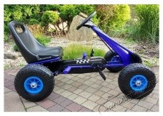 Mappy M-Toys Go-kart korm&aacute;nnyal &eacute;s ped&aacute;llal, Fekete/K&eacute;k H&aacute;ztart&aacute;s / Otthon / K&uuml;lt&eacute;r - J&aacute;t&eacute;k / Sport - Szabadt&eacute;ri j&aacute;t&eacute;k - 535433