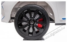 Mappy Mecedes EQA elektromos aut&oacute;, EVA kerekekkel &eacute;s bőr&uuml;l&eacute;ssel, feh&eacute;r &Uacute;jdons&aacute;gok - &Uacute;j term&eacute;kek - 535437