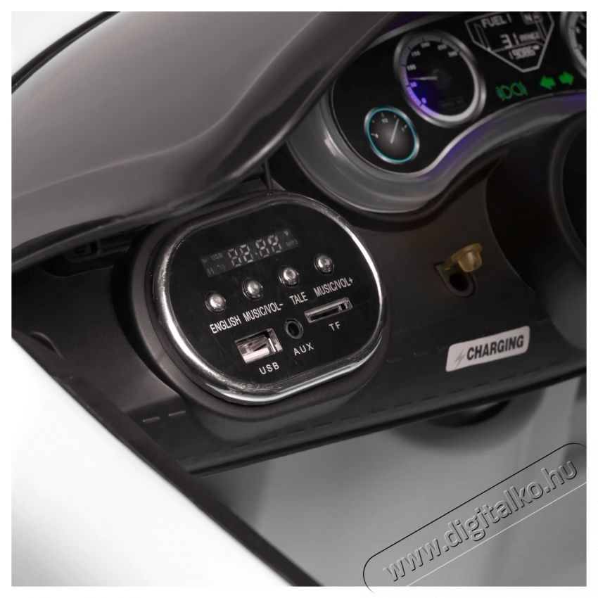 Mappy Speedy Elektromos aut&oacute; gyerekeknek T&aacute;vir&aacute;ny&iacute;t&oacute;val, Feh&eacute;r H&aacute;ztart&aacute;s / Otthon / K&uuml;lt&eacute;r - J&aacute;t&eacute;k / Sport - Szabadt&eacute;ri j&aacute;t&eacute;k - 535435