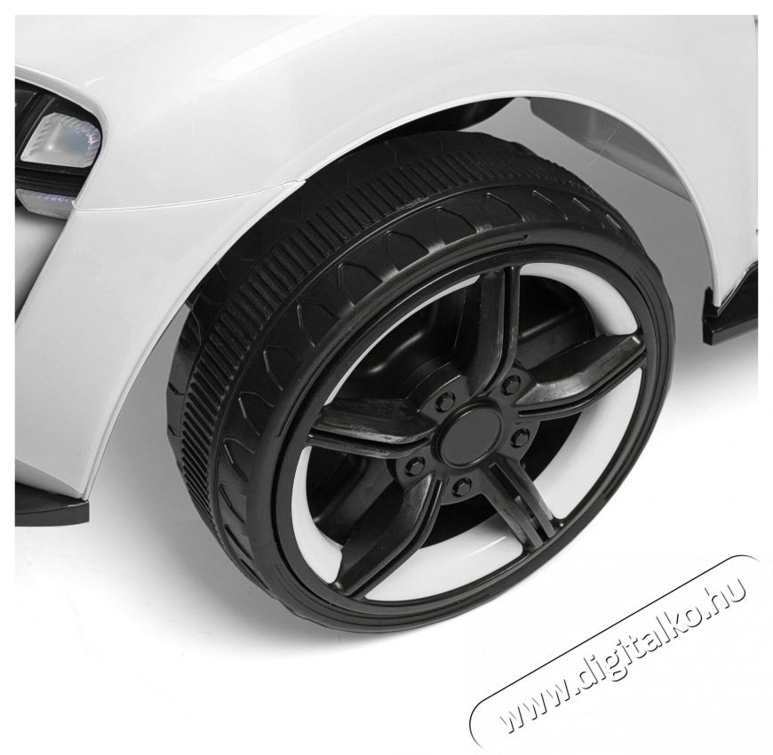 Mappy Speedy Elektromos aut&oacute; gyerekeknek T&aacute;vir&aacute;ny&iacute;t&oacute;val, Feh&eacute;r H&aacute;ztart&aacute;s / Otthon / K&uuml;lt&eacute;r - J&aacute;t&eacute;k / Sport - Szabadt&eacute;ri j&aacute;t&eacute;k - 535435