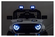 Mappy Go 4x4 elektromos gyerekaut&oacute;, t&aacute;vir&aacute;ny&iacute;t&oacute;val, 105 x 65 x 58 cm, Feh&eacute;r H&aacute;ztart&aacute;s / Otthon / K&uuml;lt&eacute;r - J&aacute;t&eacute;k / Sport - Elektromos be&uuml;lős j&aacute;rmű - 540680