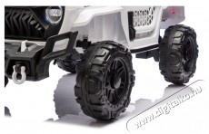 Mappy Go 4x4 elektromos gyerekaut&oacute;, t&aacute;vir&aacute;ny&iacute;t&oacute;val, 105 x 65 x 58 cm, Feh&eacute;r H&aacute;ztart&aacute;s / Otthon / K&uuml;lt&eacute;r - J&aacute;t&eacute;k / Sport - Elektromos be&uuml;lős j&aacute;rmű - 540680