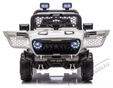 Mappy Go 4x4 elektromos gyerekaut&oacute;, t&aacute;vir&aacute;ny&iacute;t&oacute;val, 105 x 65 x 58 cm, Feh&eacute;r H&aacute;ztart&aacute;s / Otthon / K&uuml;lt&eacute;r - J&aacute;t&eacute;k / Sport - Elektromos be&uuml;lős j&aacute;rmű - 540680