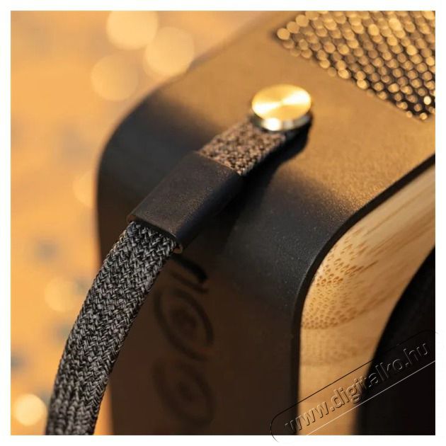 Marley Roots napelemes fekete Bluetooth hangsz&oacute;r&oacute; Audio-Video / Hifi / Multim&eacute;dia - Hordozhat&oacute;, vezet&eacute;k n&eacute;lk&uuml;li / bluetooth hangsug&aacute;rz&oacute; - Hordozhat&oacute;, vezet&eacute;k n&eacute;lk&uuml;li / bluetooth hangsug&aacute;rz&oacute; - 514491