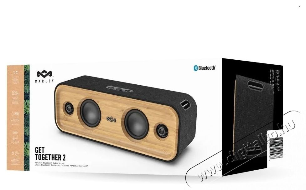 Marley Get Together 2 hordozhat&oacute; Bluetooth hangsz&oacute;r&oacute; Audio-Video / Hifi / Multim&eacute;dia - Hordozhat&oacute;, vezet&eacute;k n&eacute;lk&uuml;li / bluetooth hangsug&aacute;rz&oacute; - Hordozhat&oacute;, vezet&eacute;k n&eacute;lk&uuml;li / bluetooth hangsug&aacute;rz&oacute; - 497842