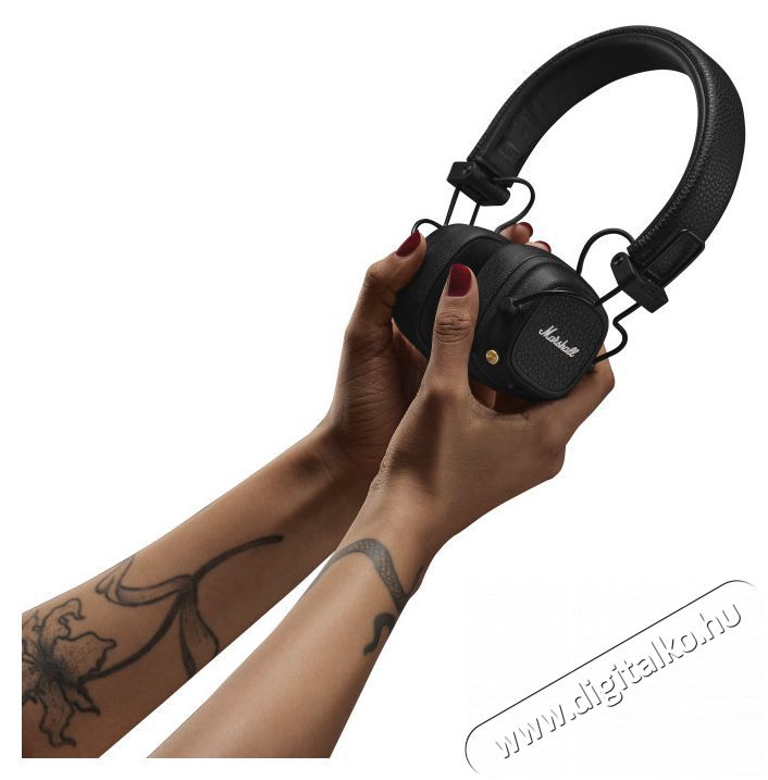 Marshall Major V Vezet&eacute;k n&eacute;lk&uuml;li f&uuml;l-/fejhallgat&oacute; Audio-Video / Hifi / Multim&eacute;dia - F&uuml;l &eacute;s Fejhallgat&oacute;k - Fejhallgat&oacute; mikrofonnal / headset - 500663