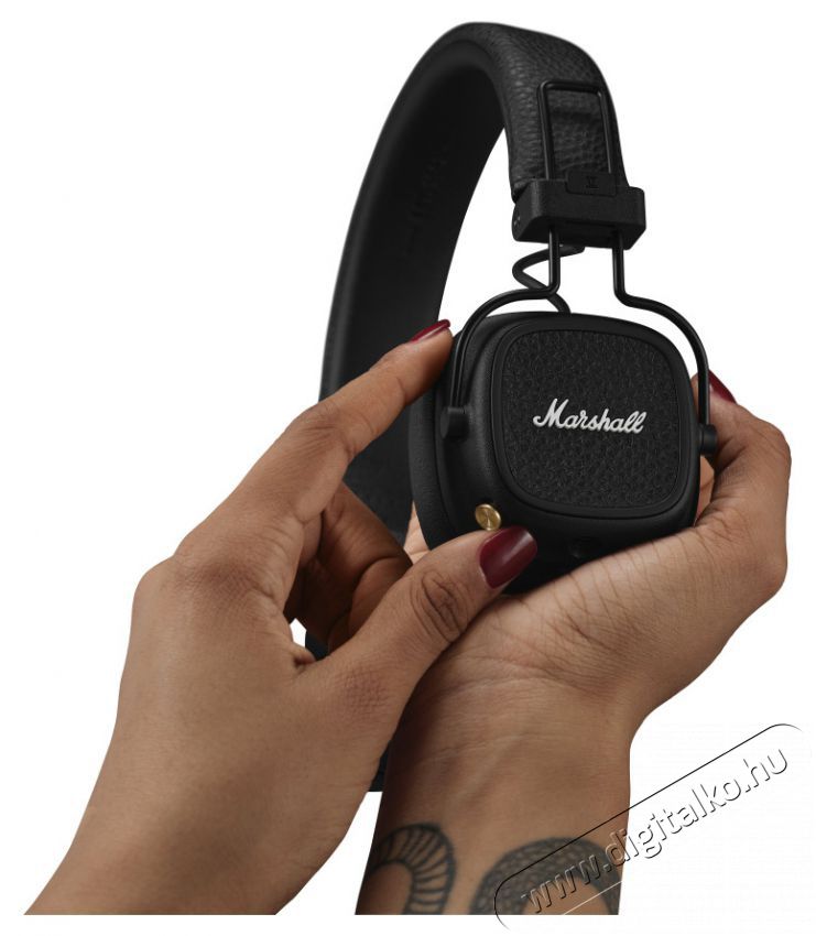 Marshall Major V Vezet&eacute;k n&eacute;lk&uuml;li f&uuml;l-/fejhallgat&oacute; Audio-Video / Hifi / Multim&eacute;dia - F&uuml;l &eacute;s Fejhallgat&oacute;k - Fejhallgat&oacute; mikrofonnal / headset - 500663