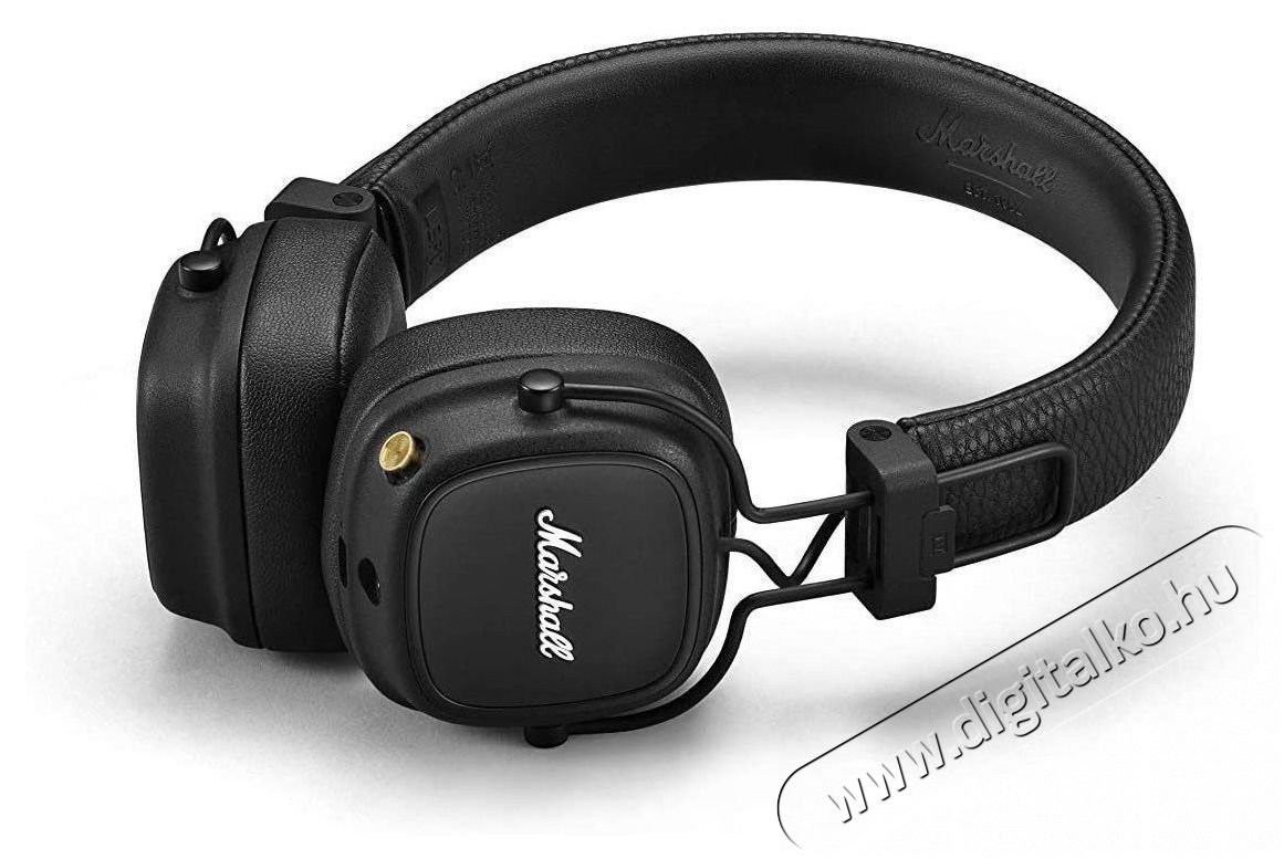 Marshall Major IV BT Fekete bluetooth fejhallgat&oacute; Audio-Video / Hifi / Multim&eacute;dia - F&uuml;l &eacute;s Fejhallgat&oacute;k - Fejhallgat&oacute; - 500848