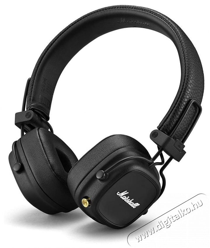 Marshall Major IV BT Fekete bluetooth fejhallgat&oacute; Audio-Video / Hifi / Multim&eacute;dia - F&uuml;l &eacute;s Fejhallgat&oacute;k - Fejhallgat&oacute; - 500848