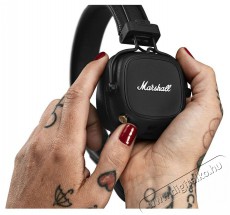 Marshall Major IV BT Fekete bluetooth fejhallgat&oacute; Audio-Video / Hifi / Multim&eacute;dia - F&uuml;l &eacute;s Fejhallgat&oacute;k - Fejhallgat&oacute; - 500848
