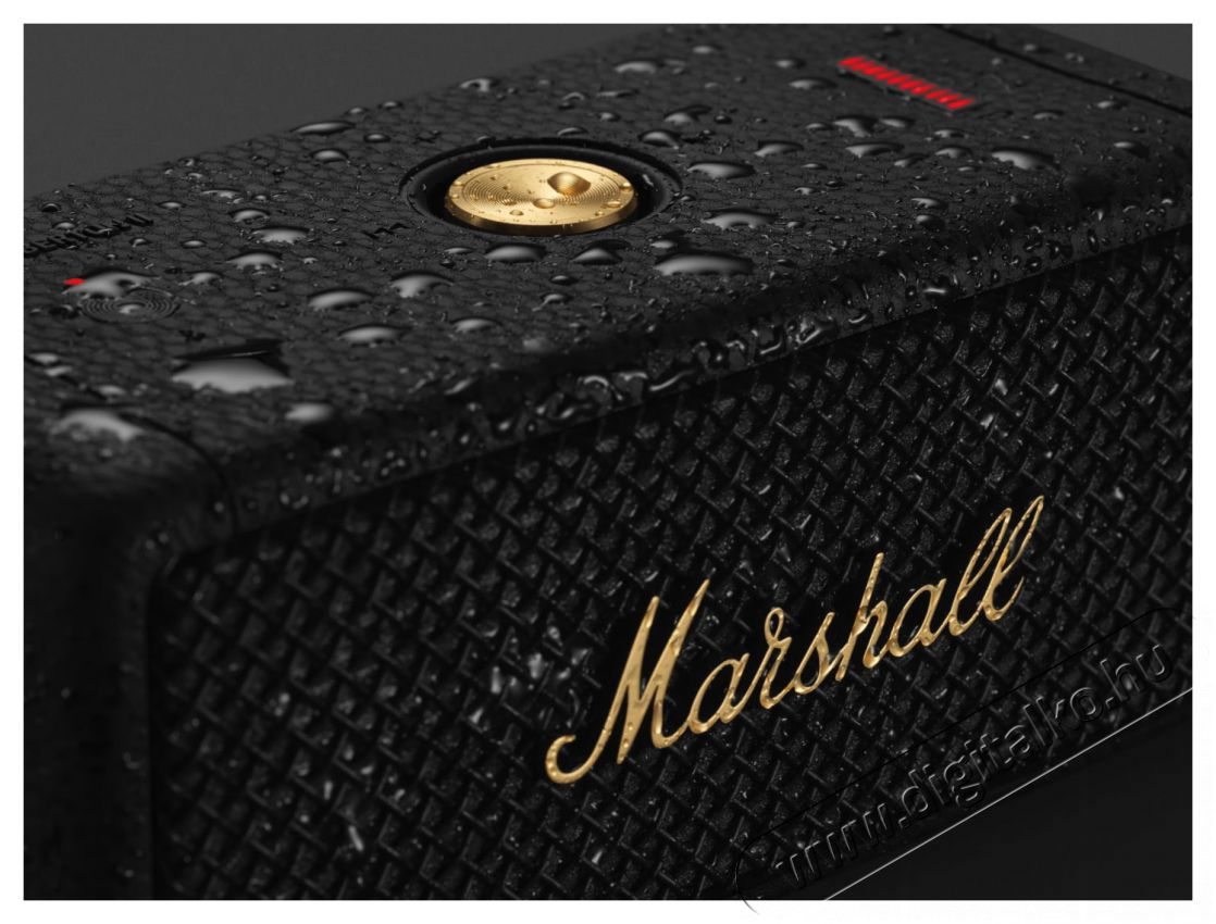 Marshall Emberton II BT Black - Steel Bluetooth hangsz&oacute;r&oacute; Audio-Video / Hifi / Multim&eacute;dia - Hordozhat&oacute;, vezet&eacute;k n&eacute;lk&uuml;li / bluetooth hangsug&aacute;rz&oacute; - Hordozhat&oacute;, vezet&eacute;k n&eacute;lk&uuml;li / bluetooth hangsug&aacute;rz&oacute; - 500870
