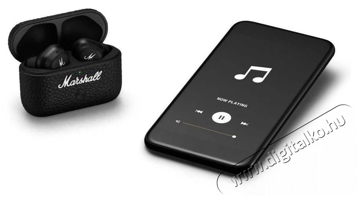 Marshall Motif II A.N.C. Black Vezet&eacute;k n&eacute;lk&uuml;li f&uuml;l-/fejhallgat&oacute; Audio-Video / Hifi / Multim&eacute;dia - F&uuml;l &eacute;s Fejhallgat&oacute;k - F&uuml;lhallgat&oacute; - 503891
