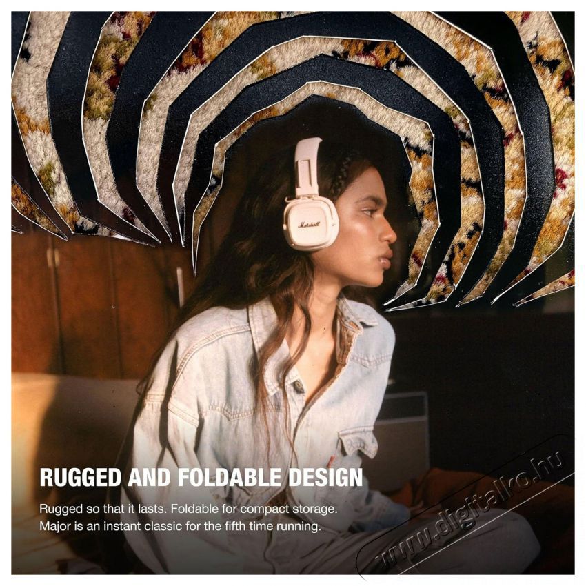 Marshall Major V Cream Audio-Video / Hifi / Multim&eacute;dia - F&uuml;l &eacute;s Fejhallgat&oacute;k - Fejhallgat&oacute; - 510118