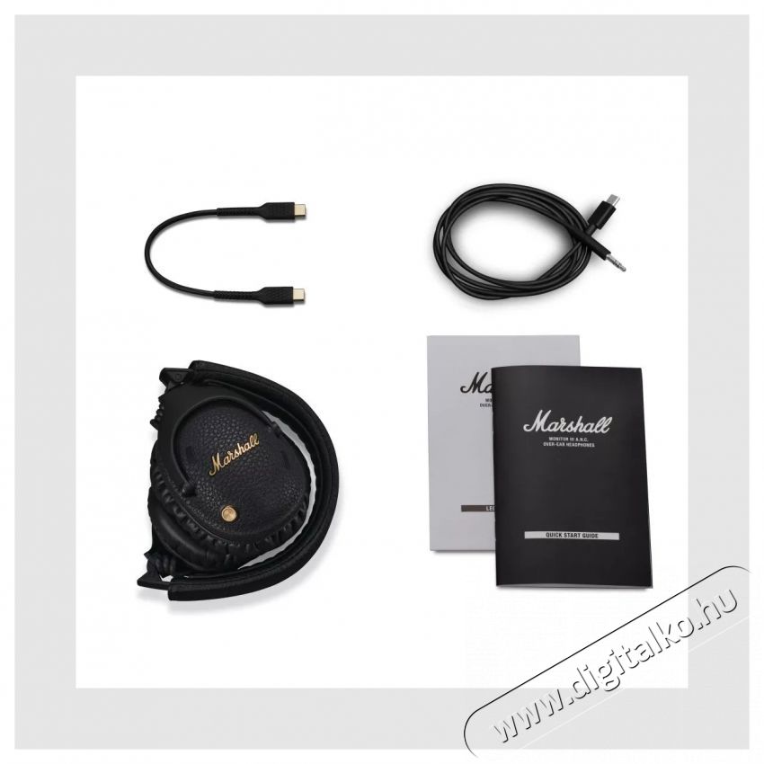 Marshall Monitor III A. N. C. Black Audio-Video / Hifi / Multim&eacute;dia - F&uuml;l &eacute;s Fejhallgat&oacute;k - Fejhallgat&oacute; - 510117
