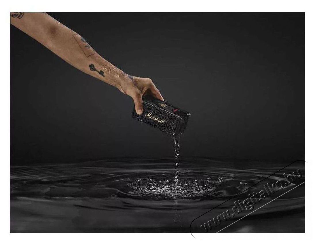 Marshall Emberton III Black & Brass Audio-Video / Hifi / Multim&eacute;dia - Hordozhat&oacute;, vezet&eacute;k n&eacute;lk&uuml;li / bluetooth hangsug&aacute;rz&oacute; - Hordozhat&oacute;, vezet&eacute;k n&eacute;lk&uuml;li / bluetooth hangsug&aacute;rz&oacute; - 521530