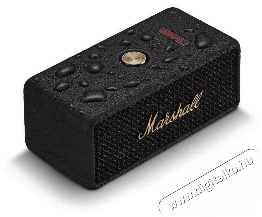 Marshall Emberton III Black & Brass Audio-Video / Hifi / Multim&eacute;dia - Hordozhat&oacute;, vezet&eacute;k n&eacute;lk&uuml;li / bluetooth hangsug&aacute;rz&oacute; - Hordozhat&oacute;, vezet&eacute;k n&eacute;lk&uuml;li / bluetooth hangsug&aacute;rz&oacute; - 521530