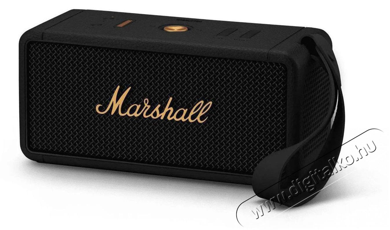 Marshall Middleton Black & Brass Audio-Video / Hifi / Multim&eacute;dia - Hordozhat&oacute;, vezet&eacute;k n&eacute;lk&uuml;li / bluetooth hangsug&aacute;rz&oacute; - Hordozhat&oacute;, vezet&eacute;k n&eacute;lk&uuml;li / bluetooth hangsug&aacute;rz&oacute; - 521528