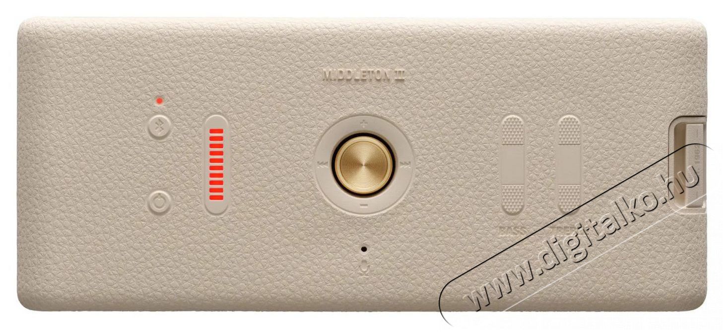 Marshall Middleton II Cream Audio-Video / Hifi / Multim&eacute;dia - Hordozhat&oacute;, vezet&eacute;k n&eacute;lk&uuml;li / bluetooth hangsug&aacute;rz&oacute; - Hordozhat&oacute;, vezet&eacute;k n&eacute;lk&uuml;li / bluetooth hangsug&aacute;rz&oacute; - 521537