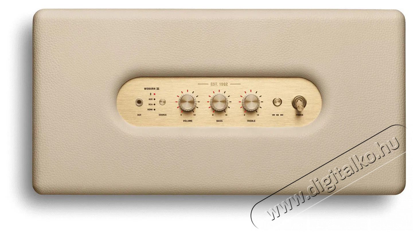 Marshall Woburn III Cream Audio-Video / Hifi / Multim&eacute;dia - Hordozhat&oacute;, vezet&eacute;k n&eacute;lk&uuml;li / bluetooth hangsug&aacute;rz&oacute; - Hordozhat&oacute;, vezet&eacute;k n&eacute;lk&uuml;li / bluetooth hangsug&aacute;rz&oacute; - 521543
