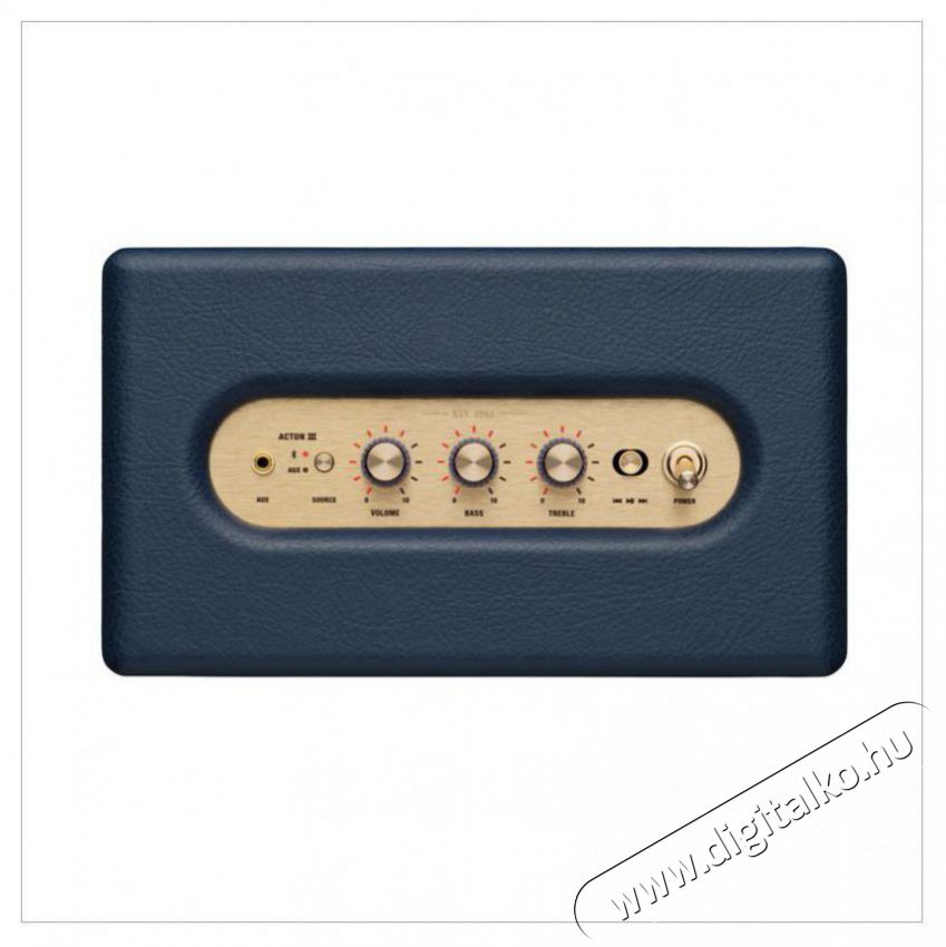 Marshall Acton III Midnight Blue Limit&aacute;lt kiad&aacute;s Audio-Video / Hifi / Multim&eacute;dia - Hordozhat&oacute;, vezet&eacute;k n&eacute;lk&uuml;li / bluetooth hangsug&aacute;rz&oacute; - Hordozhat&oacute;, vezet&eacute;k n&eacute;lk&uuml;li / bluetooth hangsug&aacute;rz&oacute; - 521531