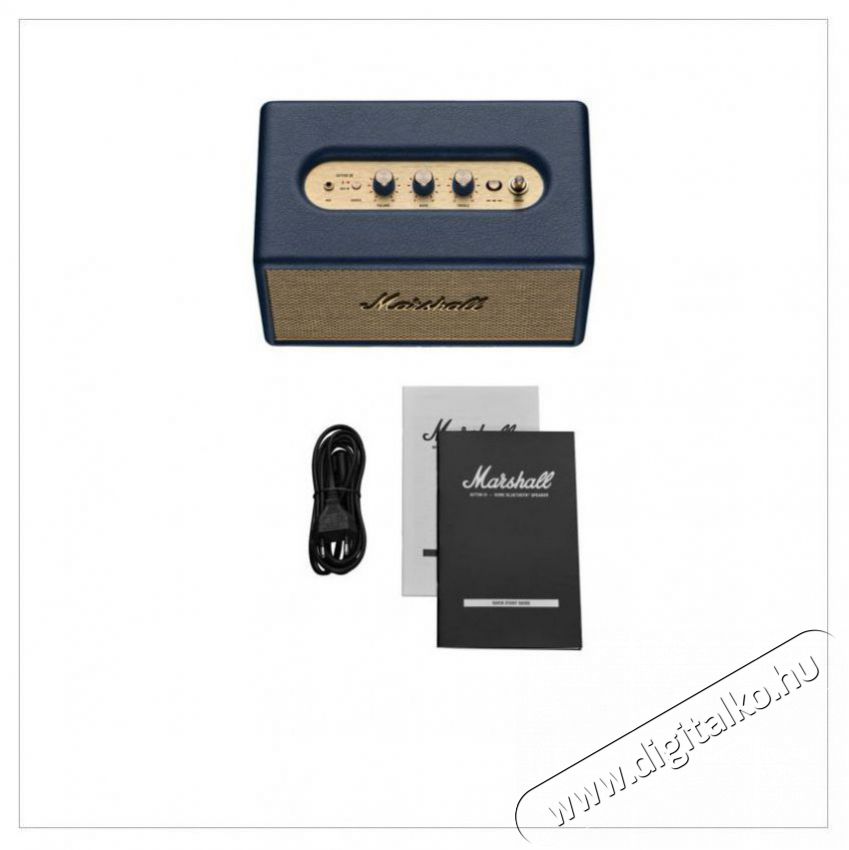 Marshall Acton III Midnight Blue Limit&aacute;lt kiad&aacute;s Audio-Video / Hifi / Multim&eacute;dia - Hordozhat&oacute;, vezet&eacute;k n&eacute;lk&uuml;li / bluetooth hangsug&aacute;rz&oacute; - Hordozhat&oacute;, vezet&eacute;k n&eacute;lk&uuml;li / bluetooth hangsug&aacute;rz&oacute; - 521531