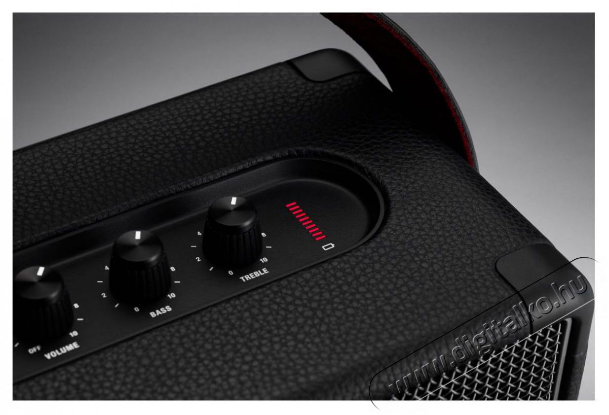 Marshall Kilburn II Black Audio-Video / Hifi / Multim&eacute;dia - Hordozhat&oacute;, vezet&eacute;k n&eacute;lk&uuml;li / bluetooth hangsug&aacute;rz&oacute; - Hordozhat&oacute;, vezet&eacute;k n&eacute;lk&uuml;li / bluetooth hangsug&aacute;rz&oacute; - 521526