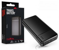 MAXLIFE TF-0167 30000mAh fekete powerbank - Mobil / Kommunikáció / Smart - Powerbank / Külső akkumulátor és töltő - 458636