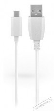 MAXLIFE TF-0019 5V/2A 3m USB-Type-C feh&eacute;r adat- &eacute;s t&ouml;ltők&aacute;bel Mobil / Kommunik&aacute;ci&oacute; / Smart - Mobiltelefon kieg&eacute;sz&iacute;tő / tok - H&aacute;l&oacute;zati-, aut&oacute;s t&ouml;ltő - 405621