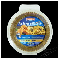MAZZINI 103055 Premium Air Fryer kerek/16 cm-es/ 50db/csomag s&uuml;tőpap&iacute;r - Konyhai term&eacute;kek - Egy&eacute;b / Konyhai kieg&eacute;sz&iacute;tő - 513425