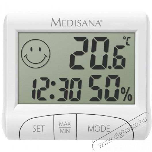 Medisana HG 100 higrom&eacute;ter H&aacute;ztart&aacute;s / Otthon / K&uuml;lt&eacute;r - Okos otthon - Smart időj&aacute;r&aacute;s &aacute;llom&aacute;s - 337424