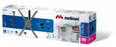 Meliconi Slimstyle 400 CE mennyezati tv- &eacute;s projektor tart&oacute; konzol Tv kieg&eacute;sz&iacute;tők - Fali tart&oacute; / konzol - Mennyezeti projektor tart&oacute; - 333435