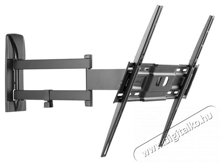 Meliconi SlimStyle Plus 400 SDR 40"-82" VESA 400x400 dupla karos d&ouml;nthető, forgathat&oacute; fali konzol Tv kieg&eacute;sz&iacute;tők - Fali tart&oacute; / konzol - Fali tv tart&oacute; - 386066
