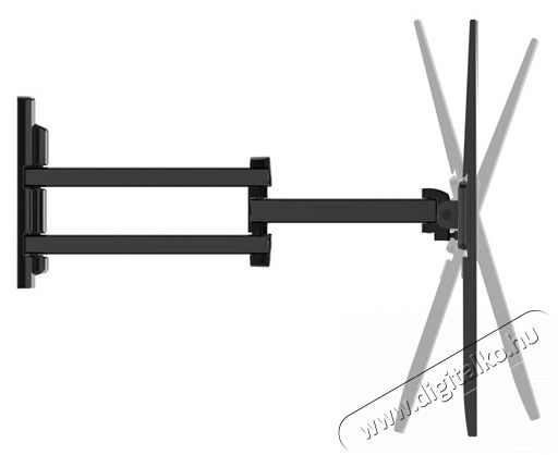 Meliconi Flatstyle FDR 400 Fast Block 40- 65 fali TV konzol Tv kieg&eacute;sz&iacute;tők - Fali tart&oacute; / konzol - Fali tv tart&oacute; - 500333