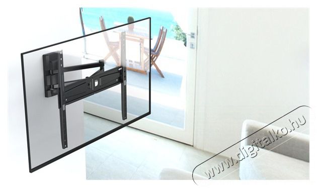 Meliconi Flatstyle FDR 400 Fast Block 40- 65 fali TV konzol Tv kieg&eacute;sz&iacute;tők - Fali tart&oacute; / konzol - Fali tv tart&oacute; - 500333