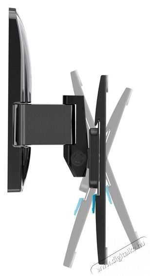 Meliconi SlimStyle Plus 200ST Fast Block 26- 45 fali konzol Tv kieg&eacute;sz&iacute;tők - Fali tart&oacute; / konzol - Fali tv tart&oacute; - 507404