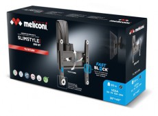 Meliconi SlimStyle Plus 200ST Fast Block 26- 45 fali konzol Tv kieg&eacute;sz&iacute;tők - Fali tart&oacute; / konzol - Fali tv tart&oacute; - 507404
