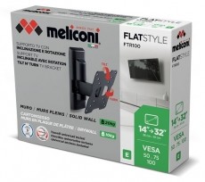 Meliconi Flatstyle FTR100 DW 14 Tv kieg&eacute;sz&iacute;tők - Fali tart&oacute; / konzol - Fali tv tart&oacute; - 514206