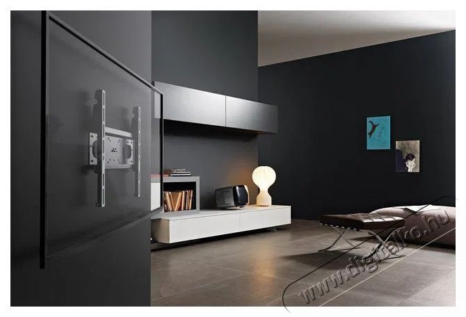 Meliconi 480876 Extra 400F CG TV tart&oacute; konzol Tv kieg&eacute;sz&iacute;tők - Fali tart&oacute; / konzol - Fali tv tart&oacute; - 531968