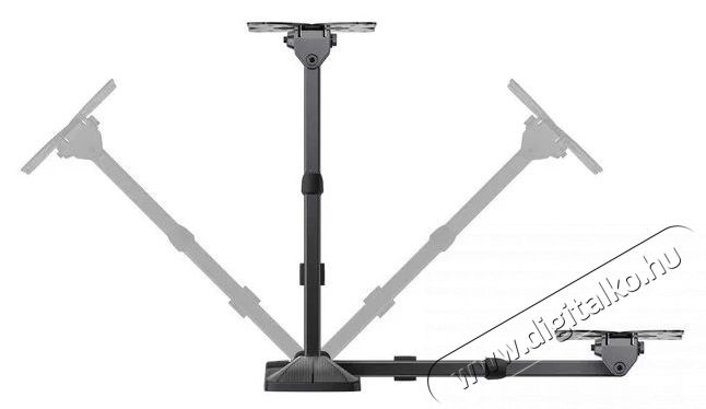 Meliconi 480979 SlimStyle Plus 100SDR CG TV tart&oacute; Tv kieg&eacute;sz&iacute;tők - Fali tart&oacute; / konzol - Fali tv tart&oacute; - 531971