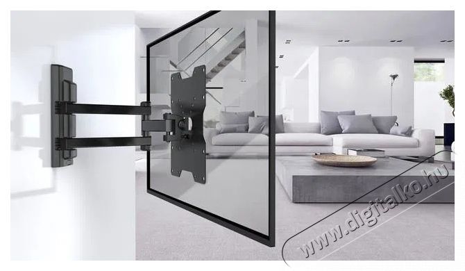 Meliconi 580472 FlatStyle FDR200 TV tart&oacute; konzol Tv kieg&eacute;sz&iacute;tők - Fali tart&oacute; / konzol - Fali tv tart&oacute; - 531970