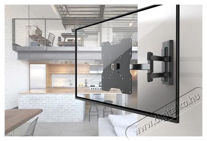 Meliconi 580472 FlatStyle FDR200 TV tart&oacute; konzol Tv kieg&eacute;sz&iacute;tők - Fali tart&oacute; / konzol - Fali tv tart&oacute; - 531970