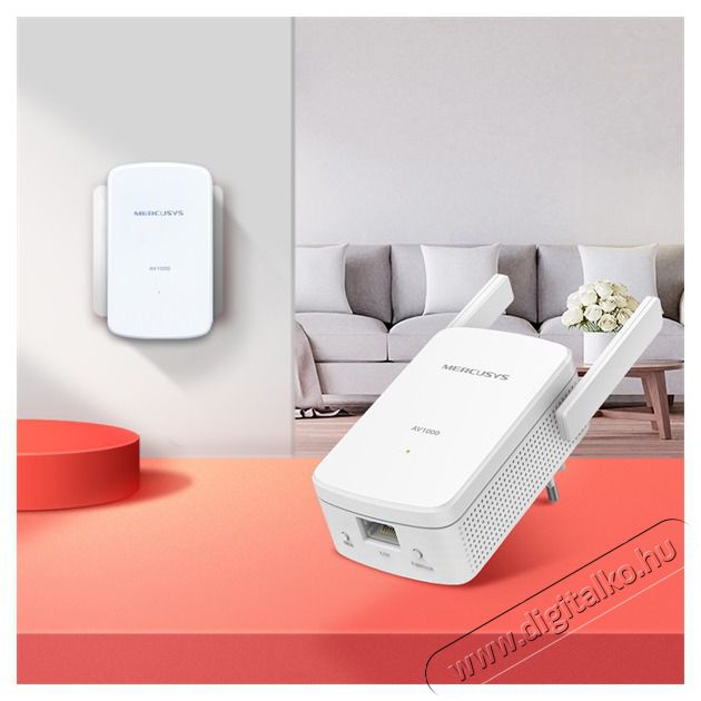 Mercusys MP510 KIT AV1000 Gigabit Powerline WiFi Kit Iroda &eacute;s sz&aacute;m&iacute;t&aacute;stechnika - H&aacute;l&oacute;zat - H&aacute;l&oacute;zati kieg&eacute;sz&iacute;tő - 396548