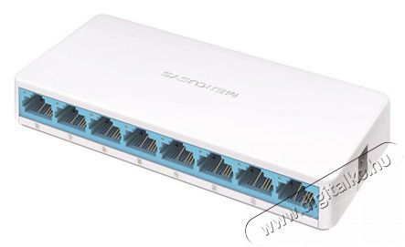 Mercusys MS108 8 port 10/100Mbps nem menedzselhető asztali Switch Iroda &eacute;s sz&aacute;m&iacute;t&aacute;stechnika - H&aacute;l&oacute;zat - Switch - 396503