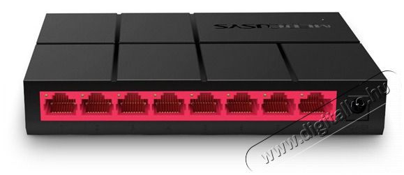Mercusys MS108G 8port 10/100/1000Mbps nem menedzselhető asztali Switch Iroda &eacute;s sz&aacute;m&iacute;t&aacute;stechnika - H&aacute;l&oacute;zat - Switch - 396543