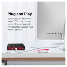 Mercusys MS108G 8port 10/100/1000Mbps nem menedzselhető asztali Switch Iroda &eacute;s sz&aacute;m&iacute;t&aacute;stechnika - H&aacute;l&oacute;zat - Switch - 396543